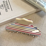 Splice Color Block Acetate Hair Claw MK2PPM6W6HCP579