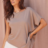 Asymmetry Knit Top