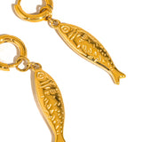 Nibe Non-Tarnish Fish Hoops
