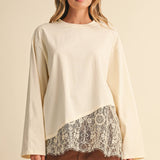 Subtle Statement Lace Top