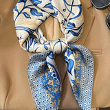 Vintage Floral Scarf