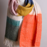 Cozy In Color Block Scarf