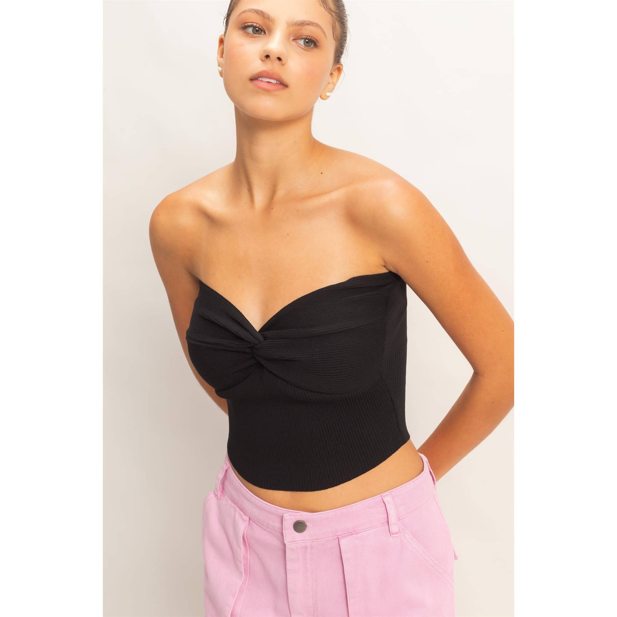 Girls Night Strapless Top