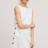Como Linen Mini Dress