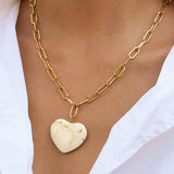 Rouelle Heart Chain Necklace