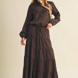 Transitioning Seasons Maxi Skirt