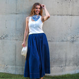 Out West Denim Skirt