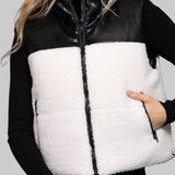 Feeling Chic Reversible Puffer Vest