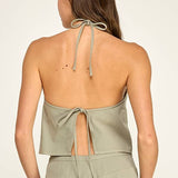 Effortlessly Cool Halter Top