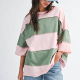 Polly Color Block Top