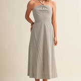 A Good Time Halter Dress