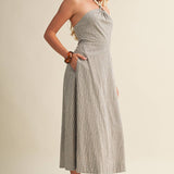 A Good Time Halter Dress