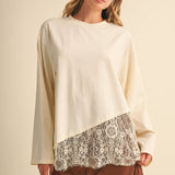 Subtle Statement Lace Top
