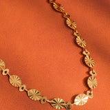 Bise Oval Chain Necklace