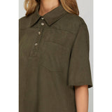 Olive Muse Dress