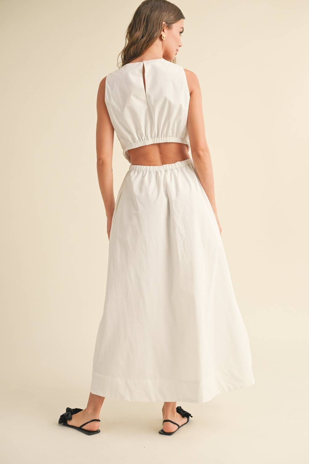Suzanne Open Back Dress