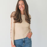 Slight Cheer Knit Top