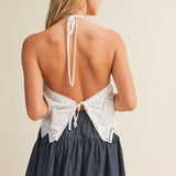 Subtle Breeze Halter Tank