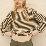 Cloudlike Striped Sweater