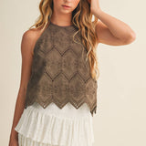 Subtle Breeze Halter Tank