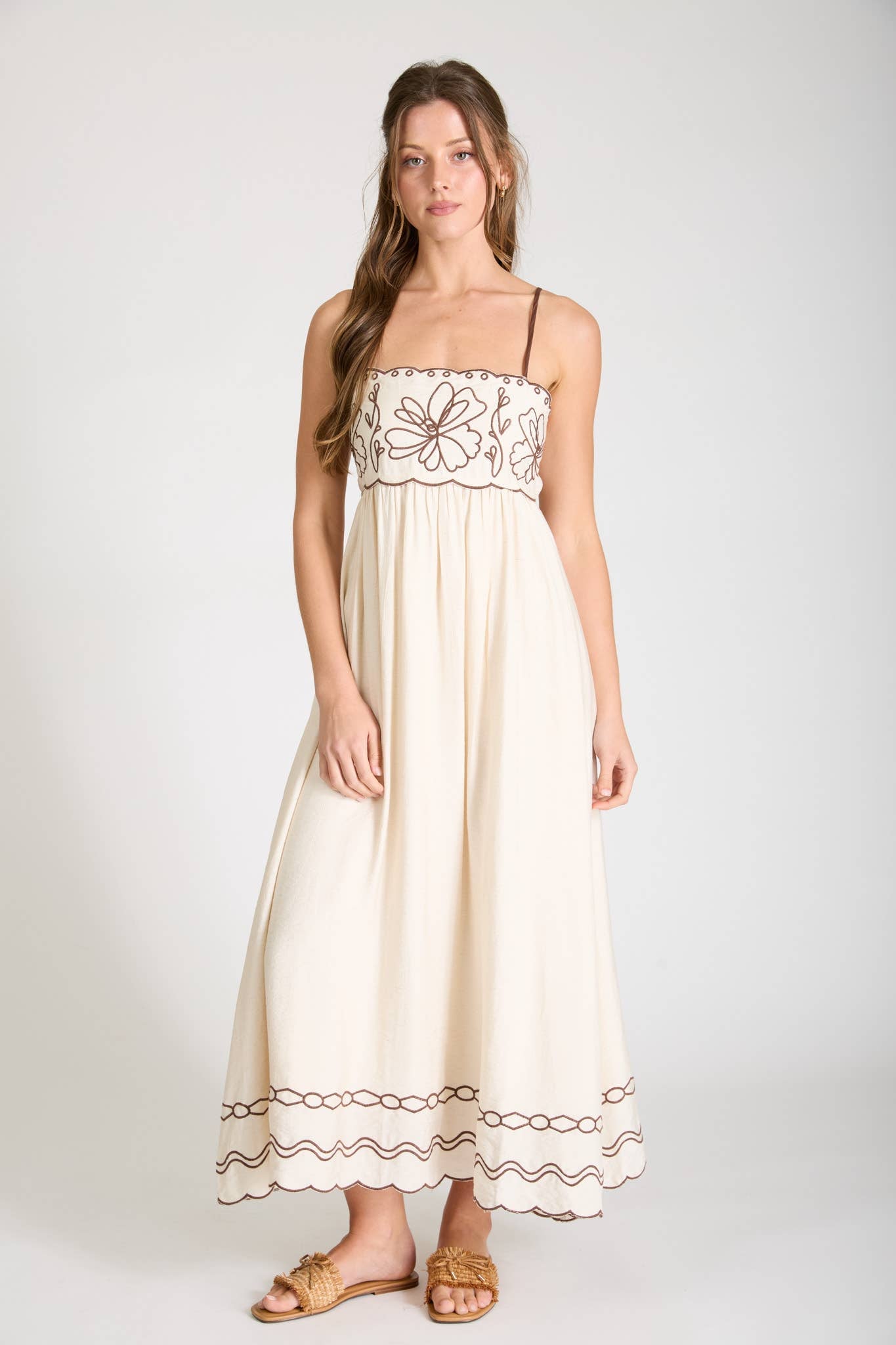 Tuscany Embroidered Dress