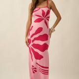 Tropical Getaway Knit Dress