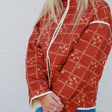 Gingerbread Quilted Jacket