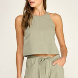 Effortlessly Cool Halter Top