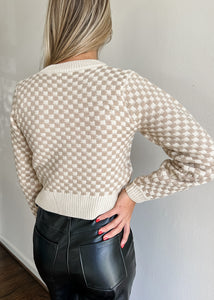 Great Things Gingham Sweater