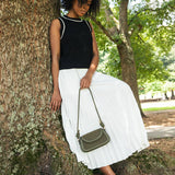 Marina Suede Crossbody