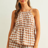 Go For It Gingham Shorts