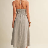 A Good Time Halter Dress