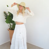 She's Cultured Midi Skirt