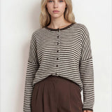Piper Striped Cardigan