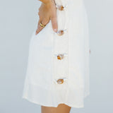 Serene Linen Mini Dress
