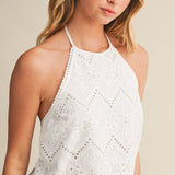 Subtle Breeze Halter Tank