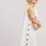 Como Linen Mini Dress