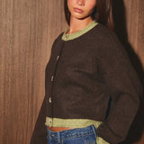 Color Contrast Cardigan