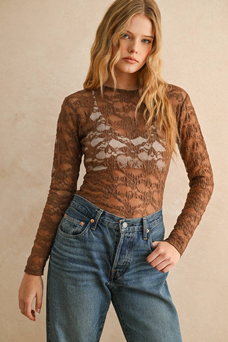 Sweet and Spicey Lace Top
