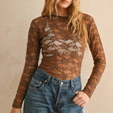Sweet and Spicey Lace Top