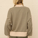 Cloudlike Striped Sweater