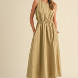 Suzanne Open Back Dress