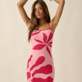 Tropical Getaway Knit Dress