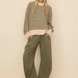 Cloudlike Striped Sweater
