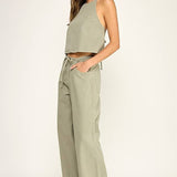 Effortlessly Cool Halter Top