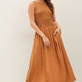 Simply Sage Smocked Dress
