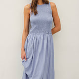 Simply Sage Smocked Dress