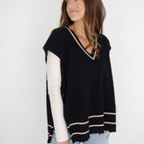 Fall In Love Layered Knit Vest