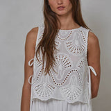 Echo Embroidered Tank