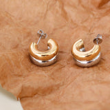 Emma Double C-Hoop Earring